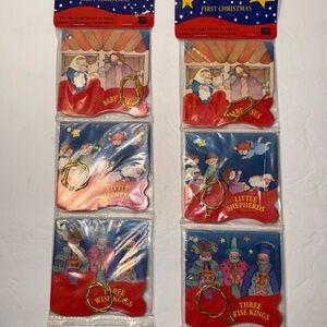 1993 First Christmas 3 pack of keepsakes - Western Publishing (2) New Sealed